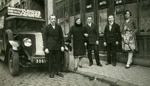 France Publicité pour Appareil Photo Nagel sur Camion Ancienne Photo 1930
