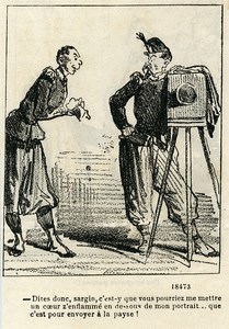 France Nadar & Darjou Photographer Caricature Journal Amusant 1861