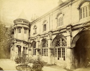 France Tours Cloister interior old Photo 1880