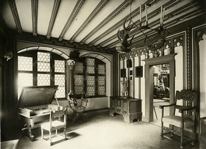 Switzerland Bale Basel Museum interior old Photo 1900