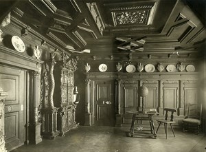 Switzerland Bale Basel Museum interior old Photo 1900