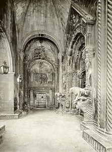 Croatia Trogir Cathedral of St. Lawrence Sv. Lovre old photo 1900