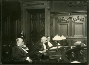 France Paris Justice Criminology President Magistrate Flory old Photo 1927