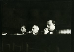 France St Quentin Justice Criminology Tribunal President Gleich old Photo 1937