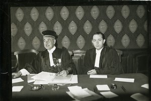 France Amiens Justice Criminology Deputy Prosecutor Lamy old Photo 1933