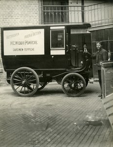 Germany Berlin Second Motor Show Weddy-Pönicke Truck old Photo 1898