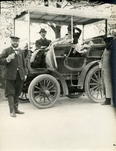 Germany Berlin Second Motor Show Daimler Mail Phaeton old Photo 1898