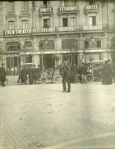 Germany Berlin Second Motor Show Eden Theater Hotel old Photo 1898