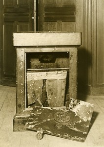 France Paris Saint Ouen Church of the Holy Rosary Burglary old Photo 1931