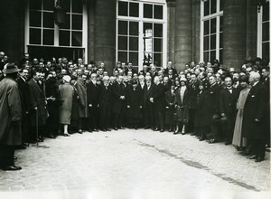 France Paris French-Polish medical congress at the faculty old Photo 1920