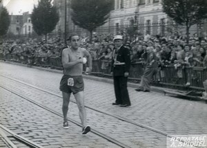 French Military Championship race walking old Spiquel Photo 1955