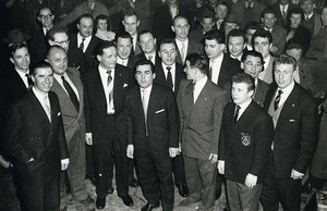 Belgium Antwerp sports water polo team old Photo circa 1950