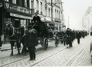 France Lille Jeanne Lecourt Funeral Amicale Jean Macé President old Photo 1936