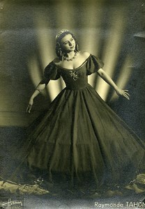 France Lille Singer Raymonde Tahon old Photo Herman 1952