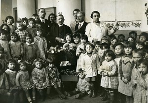 France Lille School children group old Photo 1934