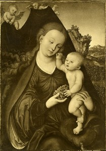 Munchen Arts Painting by Cranach Old Bruckmann Photo 1880