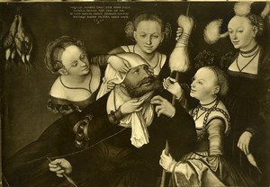 Braunschweig Arts Painting by Cranach Old Bruckmann Photo 1880