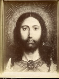 Antwerp Arts Jesus Christ Painting by Quentin Matsys Old Photo 1890 #2