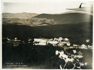 France Panorama Alsace Trois Epis Gangloff Hegly Old Aerial Military Photo 1933