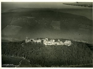 France Alsace Panorama Haut-Barr Hohbarr Castle Old Aerial Military Photo 1933