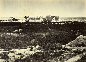 Siege of Paris Commune Ruins the Moulin Saquet Redoute Old Liebert Photo 1870