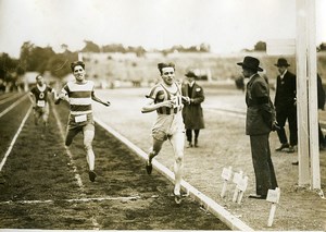 France Athletics Sport Guillemot winner of the 3000M Old Photo 1925