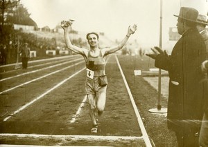 France Athletics Sport Colombes Marienne winner of Marathon Old Photo 1925