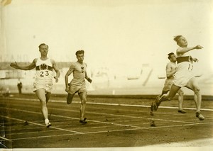 France Athletics Sport Colombes the German Jonath wins the 100M Old Photo 1931