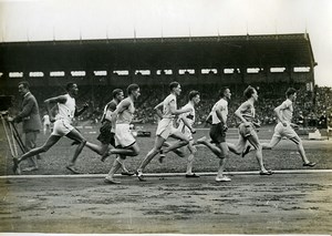 France Athletics Sport Colombes Wiriath wins the 800M Old Photo 1924