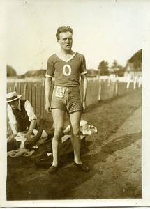 France Athletics Sport Porte Dorée Wiriath wins the kilometre Old Photo 1924