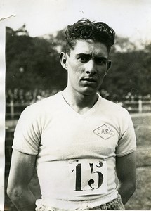 France Athletics Sport CASG Athlete Old Photo 1925