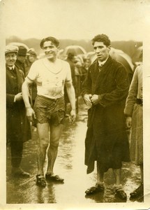 France Athletics Sport Dolques & Manhes after the Race Old Photo 1925