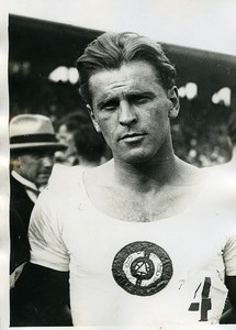 France Athletics Sport Athlete Runner? Portrait Old Photo 1925