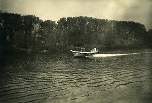 France Sartrouville Aviation Flying Boat CAMS 80 Old Photo 1932