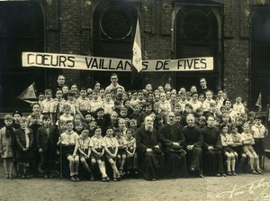France Fives Coeurs Vaillants Album Stay in Vred 44 Old Photos 1948