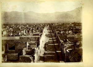 Italy Pompeii Amalfi Pestum Album 26 Photos Amodio, Sommer & Incorpora 1875