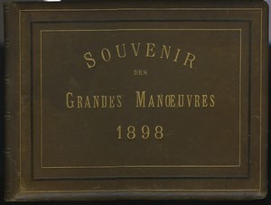 France Gennetines Loire Military Maneuvers Autographs Album 24 photos 1898