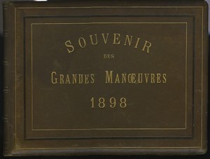 France Gennetines Loire Military Maneuvers Autographs Album 24 photos 1898