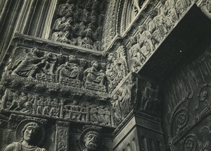 France Arles Cathedral Sainte Trophime Architecture details 50 Old photos 1947