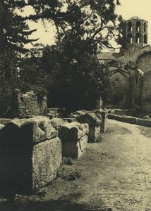 France Arles the Alyscamps Roman Necropolis 11 Old photos 1947