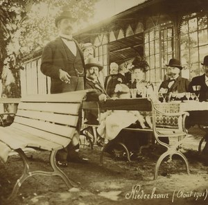 France Niederbronn Sunday Promenade Picnic 7 Old amateur photos 1901