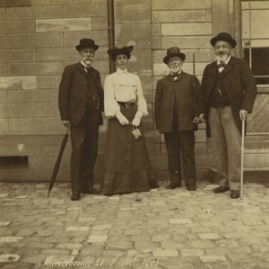 France Alsace Niederbronn Group 4 Old amateur photos 1903