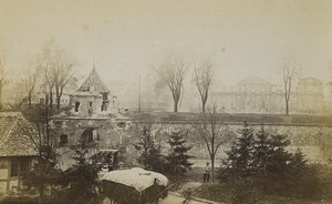 Strasbourg Wartime Jewish Gate Porte de Juifs Old Cabinet Photo Richard 1870