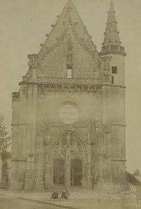 France Chateaudun Notre-Dame-du-Champdé Chapel Old Photo 1894