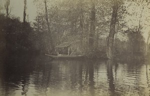 France Moulin d'Arcy Watermill Old Photo 1894