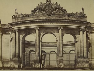 France Chantilly Manege Stables Architecture Old Photo 1890
