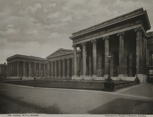 United Kingdom London British Museum Architecture Old Stengel Photo 1897