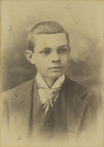 Australia Rosebank Young Man Portrait Old Photo cabinet card Eden Society 1890