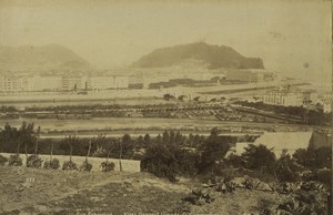 Spain San Sebastian general view Old Photo Neurdein 1890