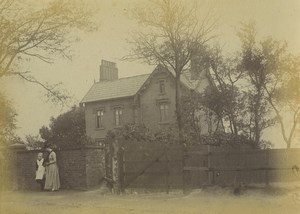 United Kingdom Manchester Clayton a House Old Photo 1875